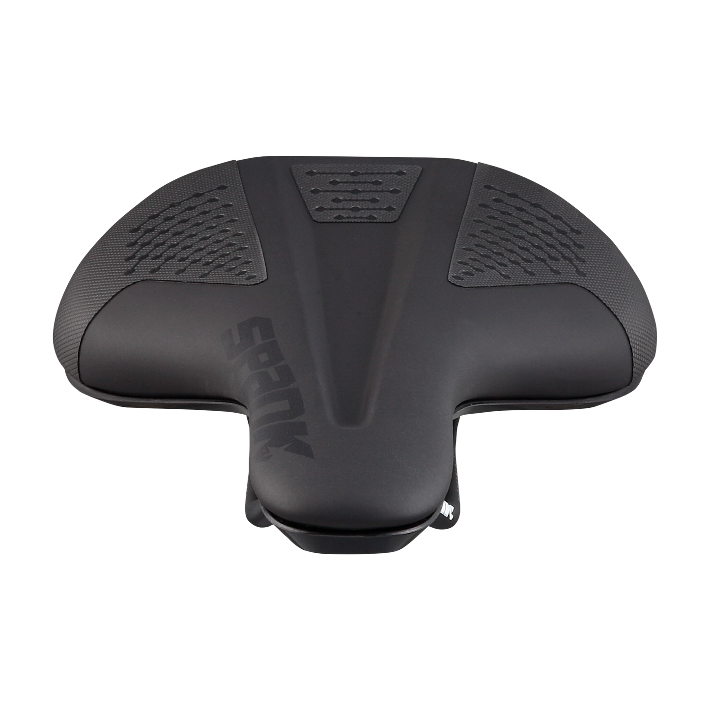 Selle SPANK SPIKE 160 Cuir Rails CrMo LTD GG Noir