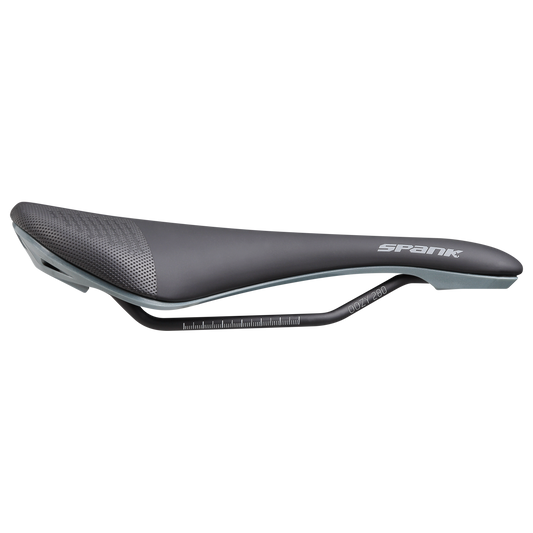 Selle SPANK OOZY 280 144mm Rails CrMo Gris