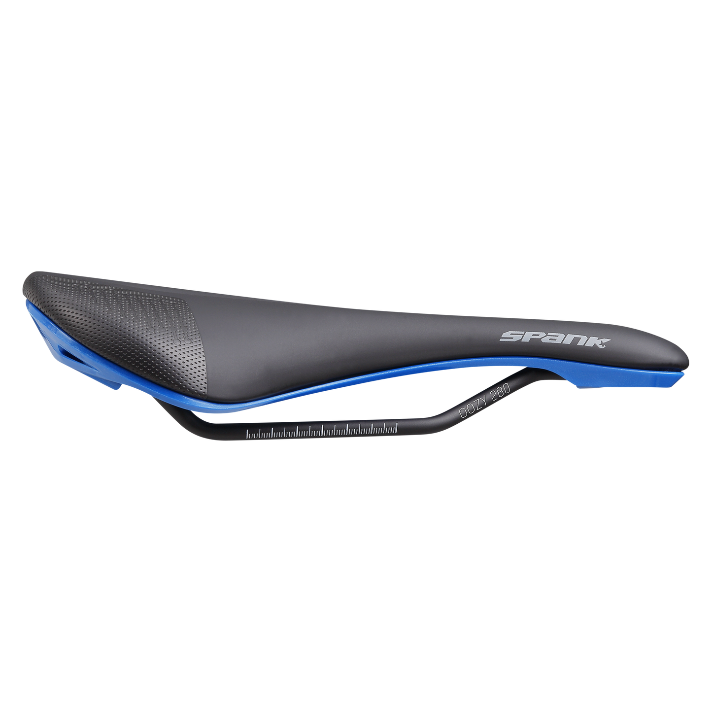 Selle SPANK OOZY 280 144mm Rails CrMo Bleu