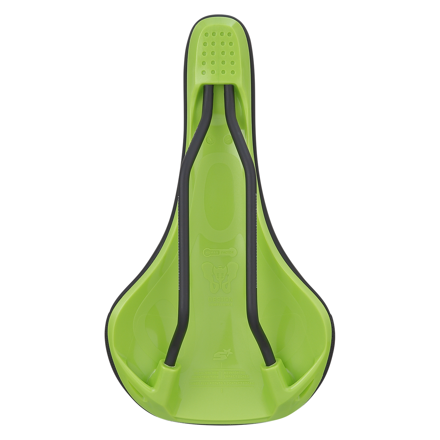 Selle SPANK OOZY 280 144mm Rails CrMo Vert