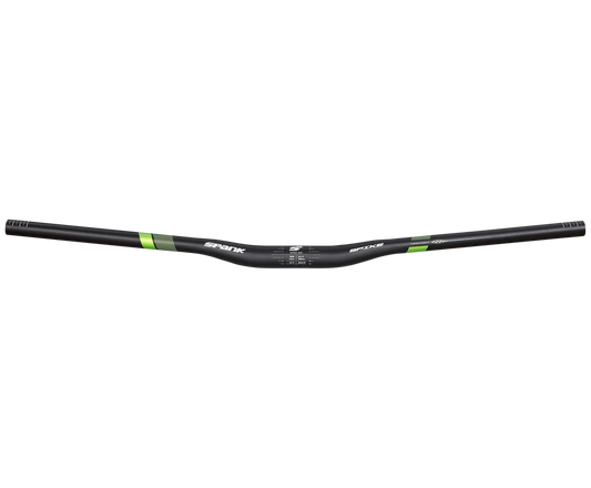 Cintre SPANK SPIKE 800 VIBROCORE Rise 15mm 31.8/800mm Noir / Vert