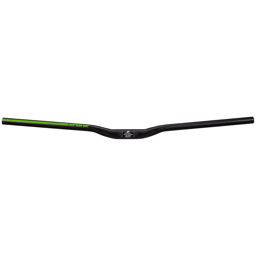 SPANK SPOON 800 Rise 20mm 800mm Hanger Zwart/Groen