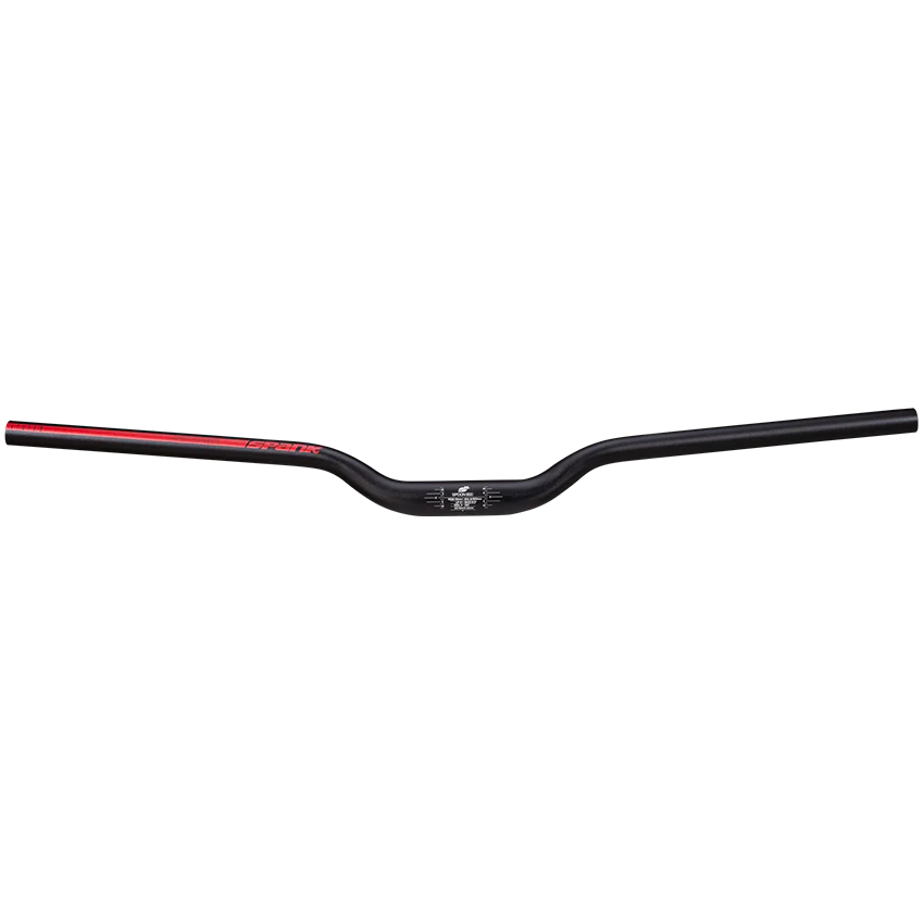 Cintre SPANK SPOON 800 Rise 40mm 800mm Noir/Rouge