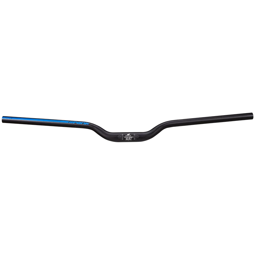 Cintre SPANK SPOON 800 Rise 40mm 800mm Noir/Bleu