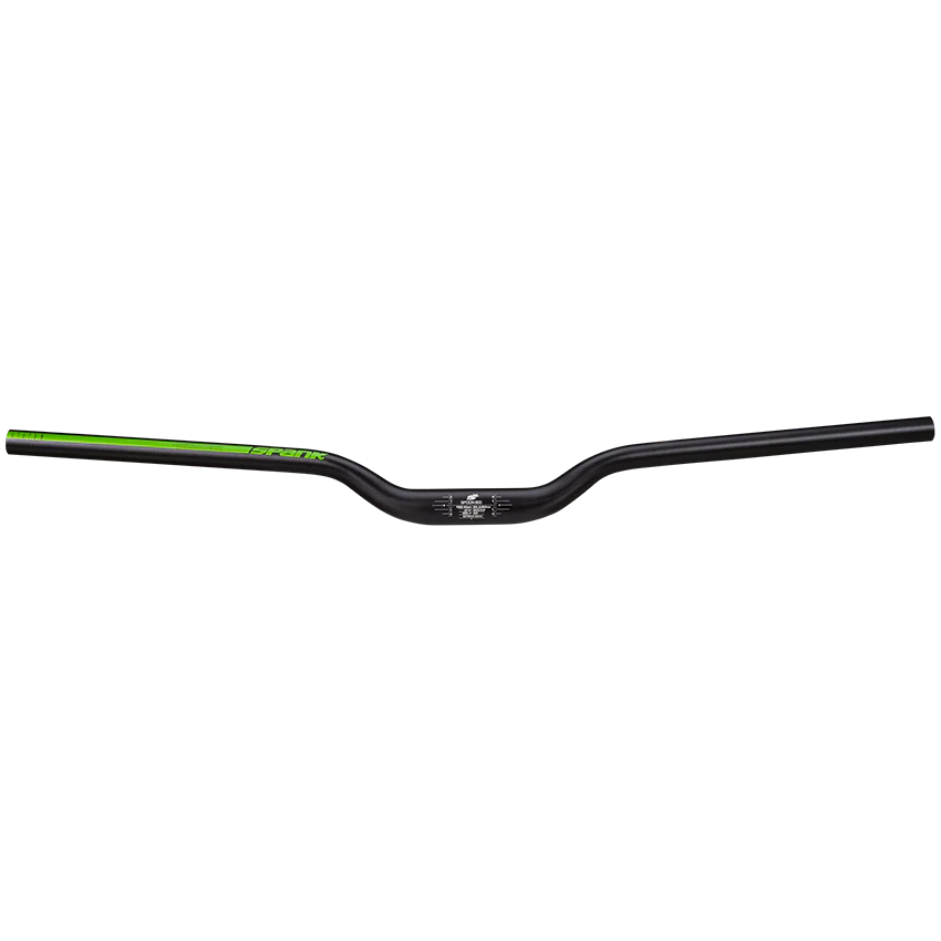 SPANK SPOON 800 Rise 40mm 800mm Hanger Zwart/Groen