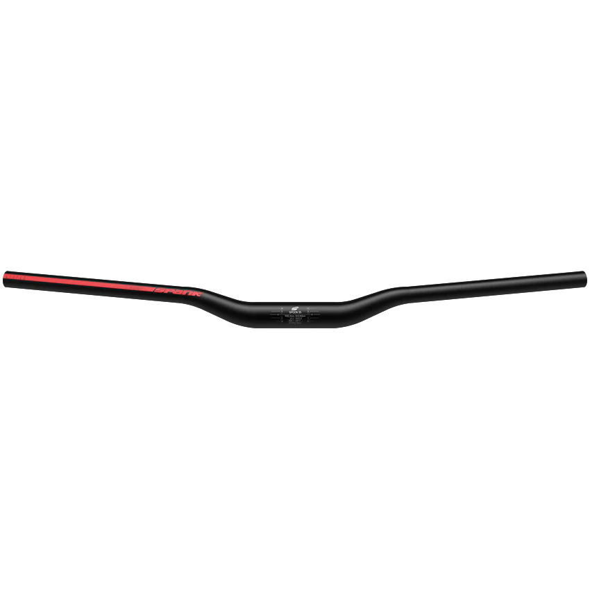 Cintre SPANK SPOON 35 Rise 25mm 800mm Noir/Rouge