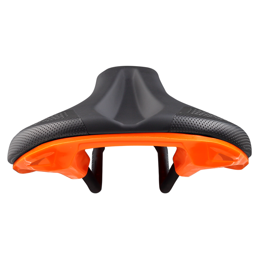 Selle SPANK OOZY 280 144mm Rails CrMo Orange