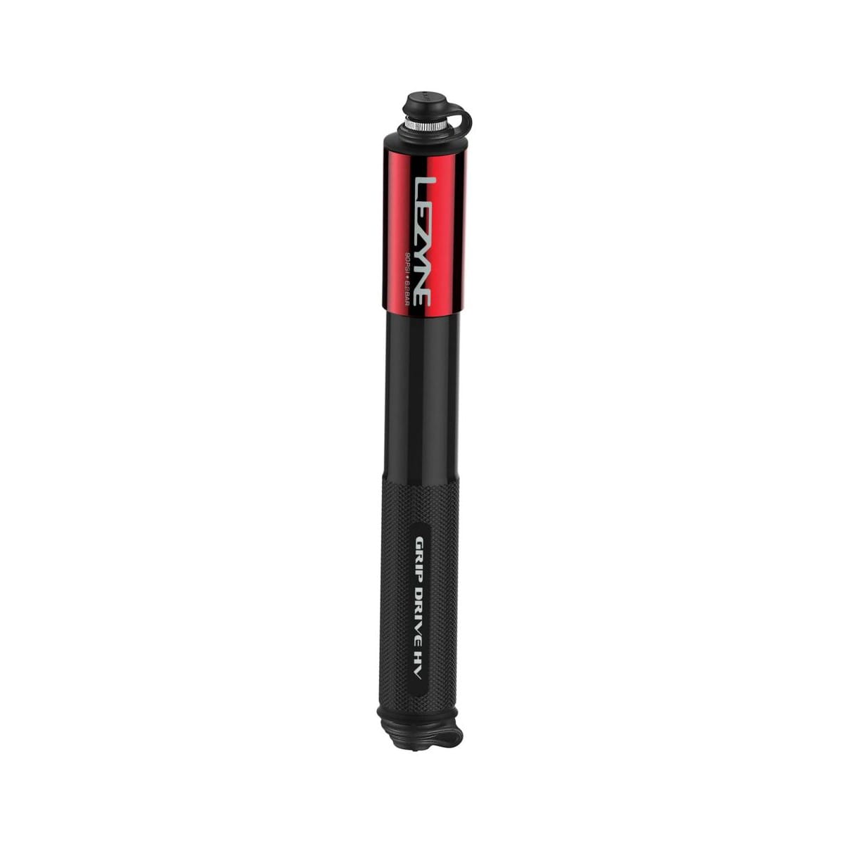 LEZYNE GRIP DRIVE HV MINI Handpomp Rood