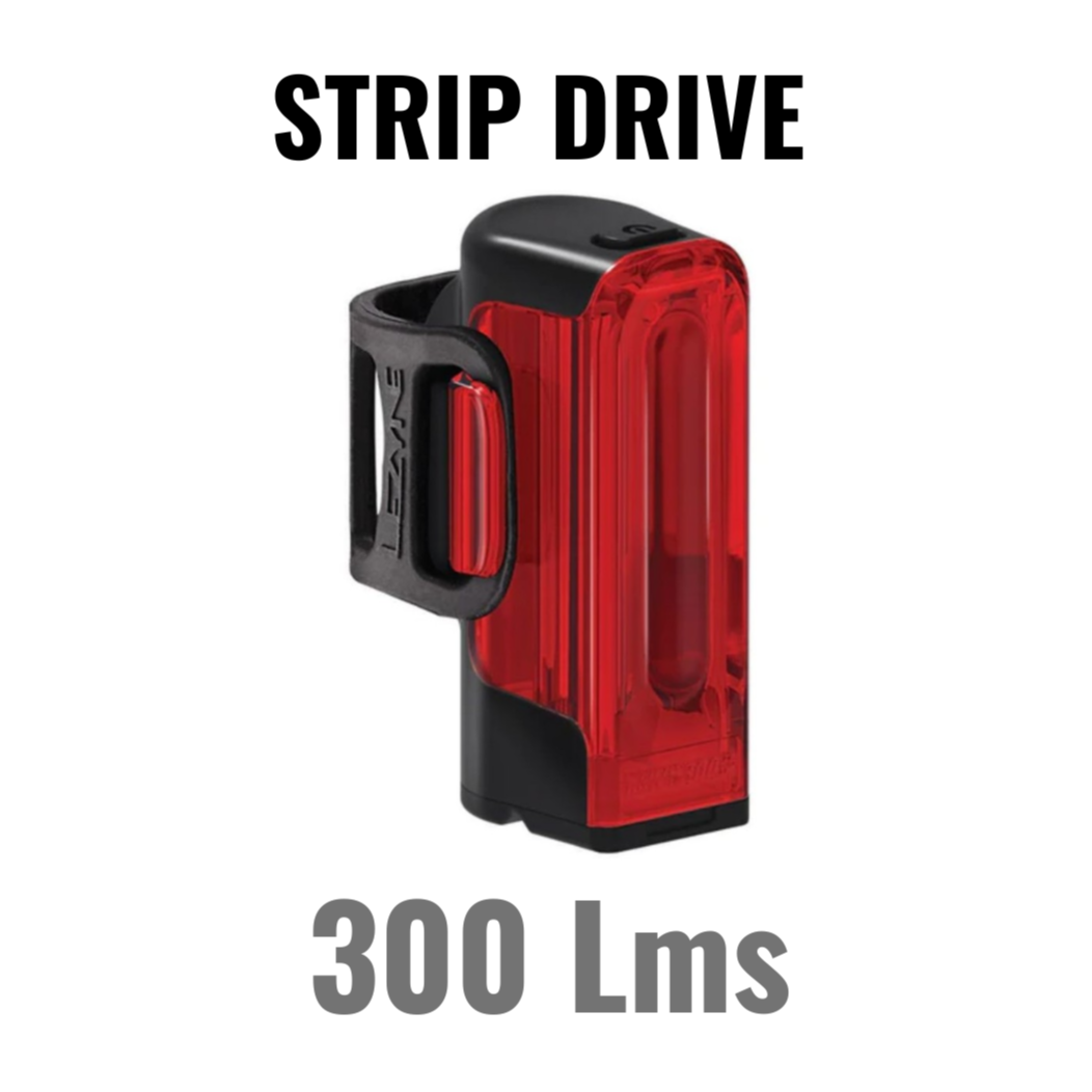 LEZYNE STRIP DRIVE 300+ achterlichten