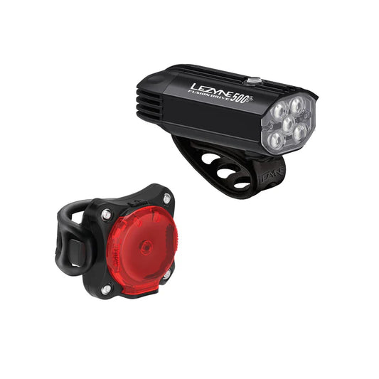 LEZYNE FUSION DRIVE 500+ / ZECTO DRIVE 200+ voor- en achterlichten