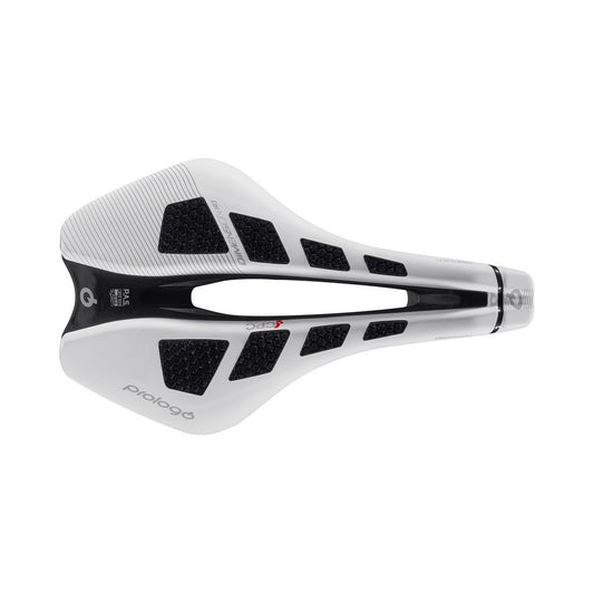 Selle PROLOGO DIMENSION CPC Rails Tirox largeur 143mm Blanc