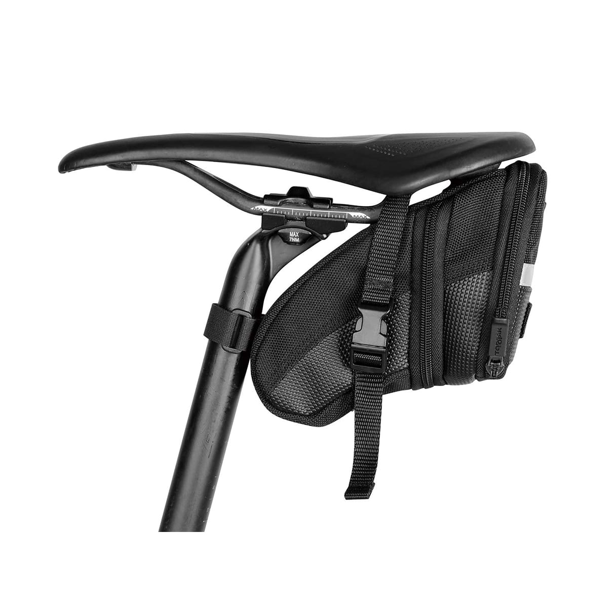 Sacoche de Selle TOPEAK AERO WEDGE PACK STRAP - M Noir