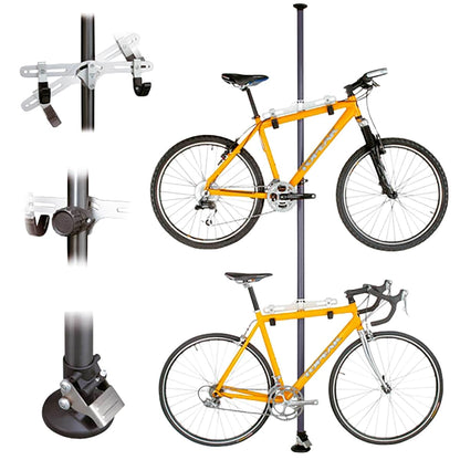 Support de Rangement pour Vélo TOPEAK DUAL TOUCH au Sol (2 Vélos)