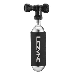 CO2-inflator LEZYNE CONTROL DRIVE + Gedraad CO2-patroon 16 g (x1)