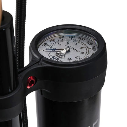 Vloerpomp LEZYNE PRESSURE OVER DRIVE Zwart