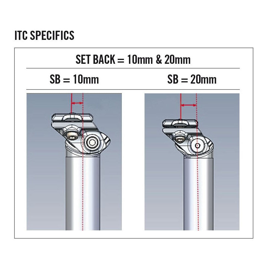 Tige de Selle FSA SLK Carbone DI2 SB20/10