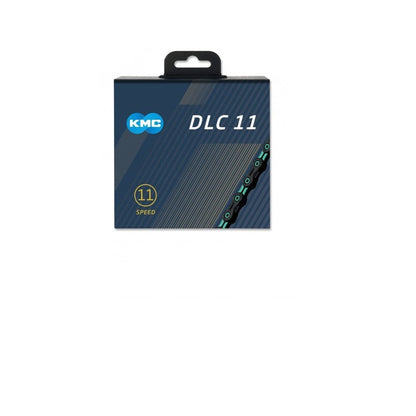 Ketting 11V KMC DLC11 Zwart/Turquoise