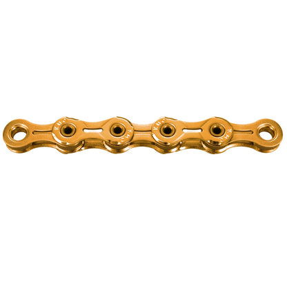 Ketting 11V KMC X11SL Ti-N Goud Gewaxed