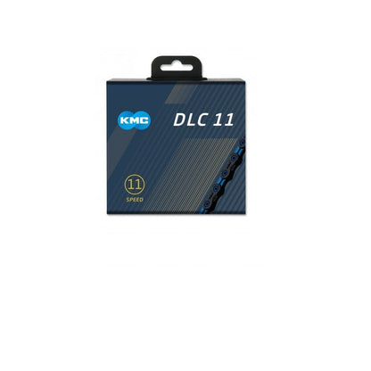 Chaîne 11V KMC DLC11 Noir/Bleu