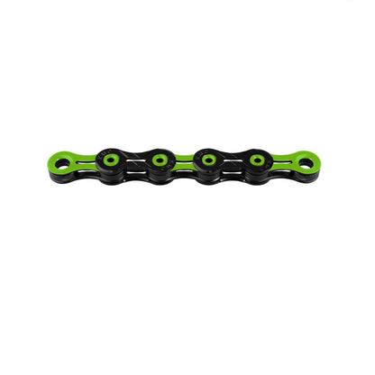 Ketting 11V KMC DLC11 Zwart/Groen