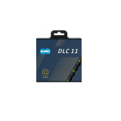 Ketting 11V KMC DLC11 Zwart/Groen