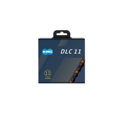 Ketting 11V KMC DLC11 Zwart/Oranje