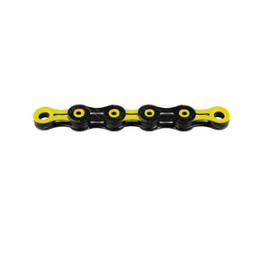 Ketting 11V KMC DLC11 Zwart/Geel