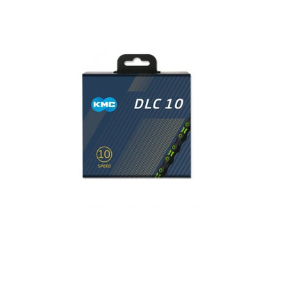 Ketting 10V KMC DLC10 Zwart/Groen