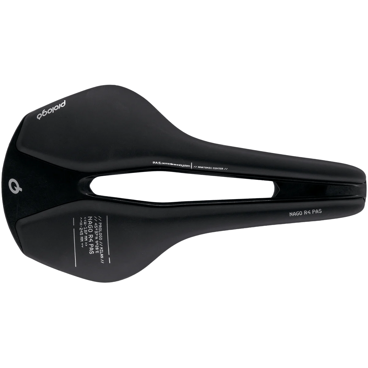 Selle PROLOGO NAGO R4 PAS 137 Tirox Noir