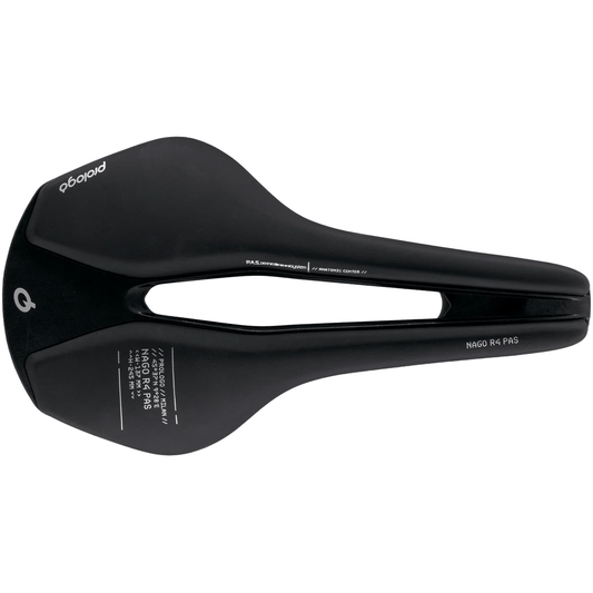 Selle PROLOGO NAGO R4 PAS Rails Tirox largeur 147mm Noir