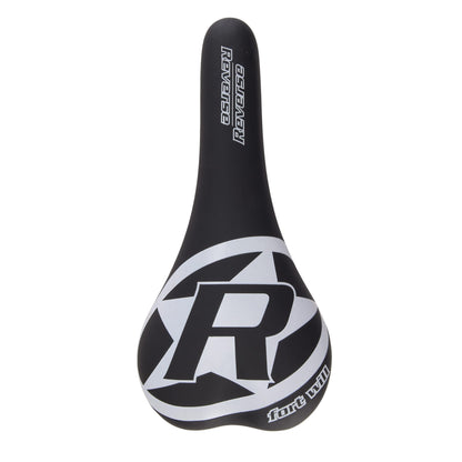 Zadel REVERSE COMPONENTS FORT WILL STYLE Rails CrMo Zwart/Wit