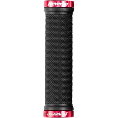 Grips REVERSE COMPONENTS CLASSIC Lock-On Ø 31mm Noir/Rouge