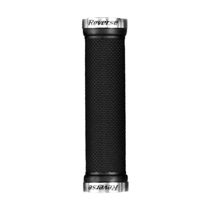 Grips REVERSE COMPONENTS CLASSIC Lock-On Zwart/Zilver