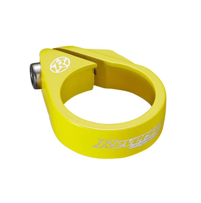 Collier de Selle REVERSE COMPONENTS BOLT Jaune Fluo