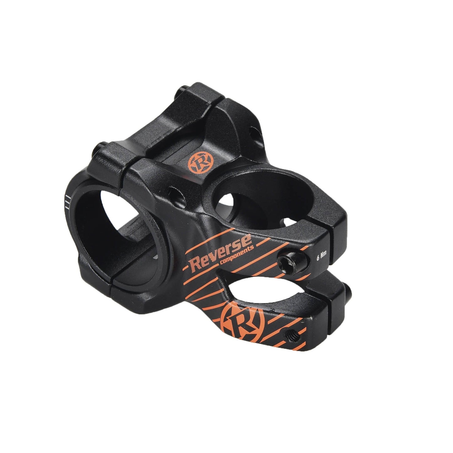 Potence REVERSE COMPONENTS BLACK ONE D-2 Noir/Orange