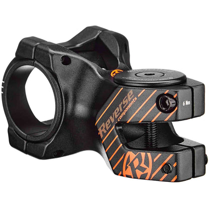 Stuur REVERSE COMPONENTS BLACK ONE D-2 Zwart/Oranje
