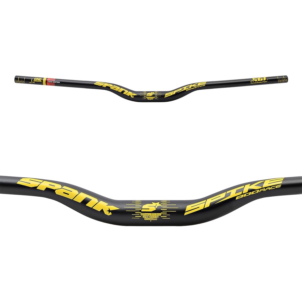 Cintre SPANK SPIKE 800 VIBROCORE TEAM EDITION Rise 30 mm 31,8/800 mm