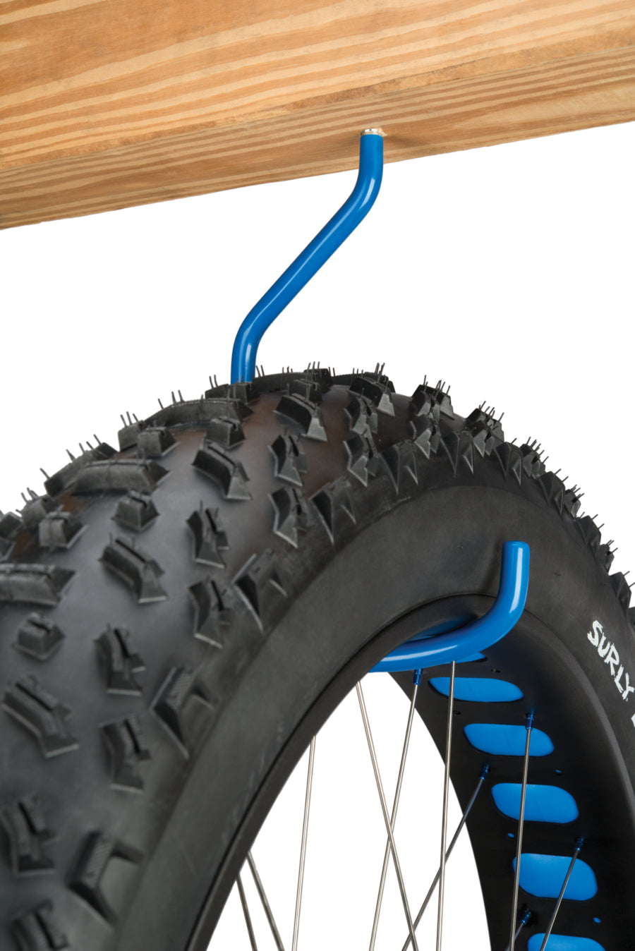 Park Tool 471XX met een fatbikewiel eraan