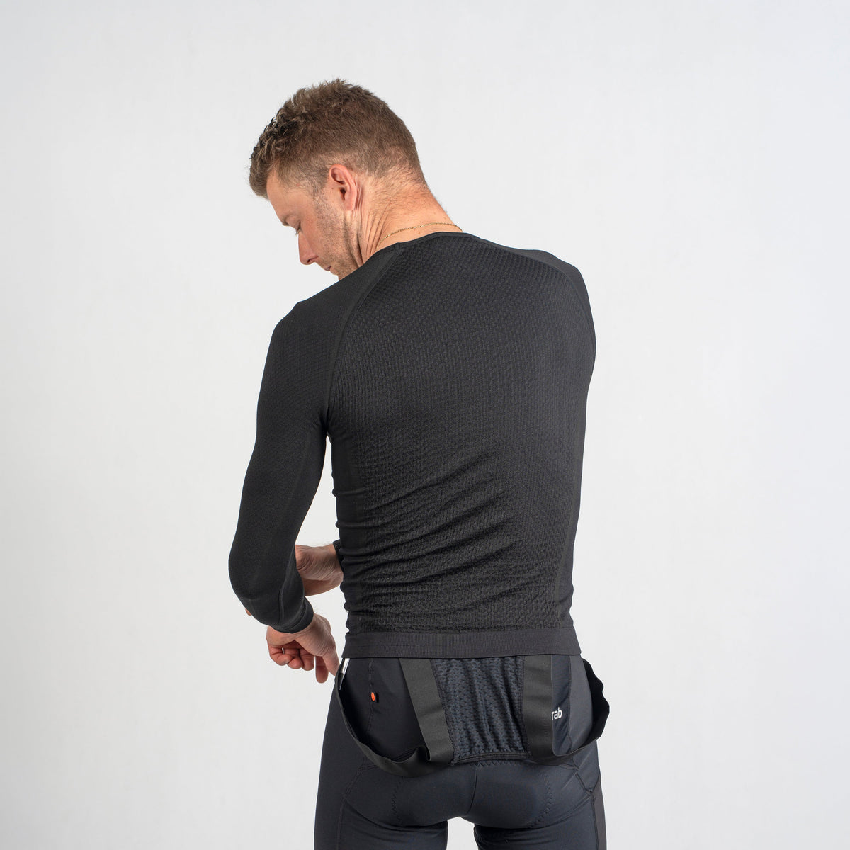 Sous-Vêtement Manches Longues GRIPGRAB PACR WINTER SEAMLESS Noir