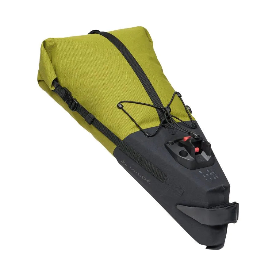VAUDE TRAILSADDLE L 10,5 L Zadeltas Zwart/Groen