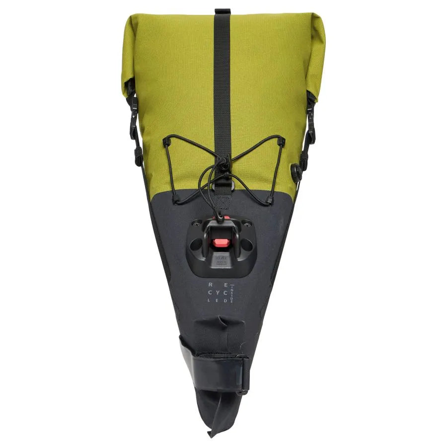 VAUDE TRAILSADDLE L 10,5 L Zadeltas Zwart/Groen
