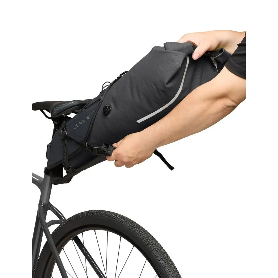 Sacoche de Selle VAUDE TRAILSADDLE CAGE 15 L Noir