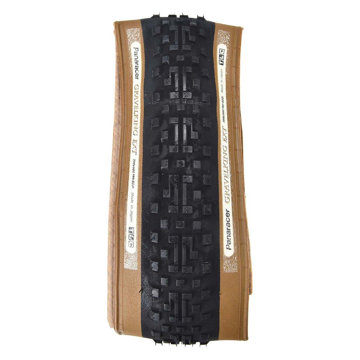 Pneu PANARACER GRAVELKING EXT+ 700x35c Tubeless Ready Marron