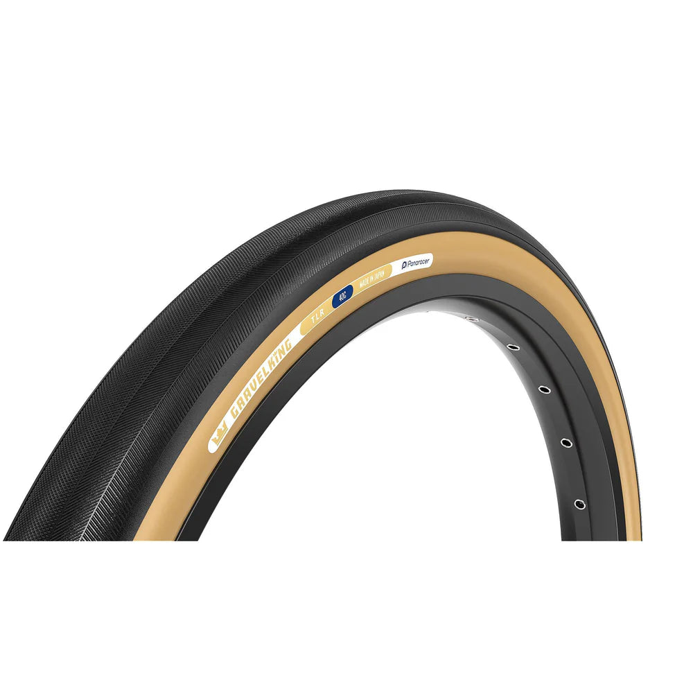 PANARACER GRAVELKING SLICK TLR 700x30c Tubeless voorbereid Beige band