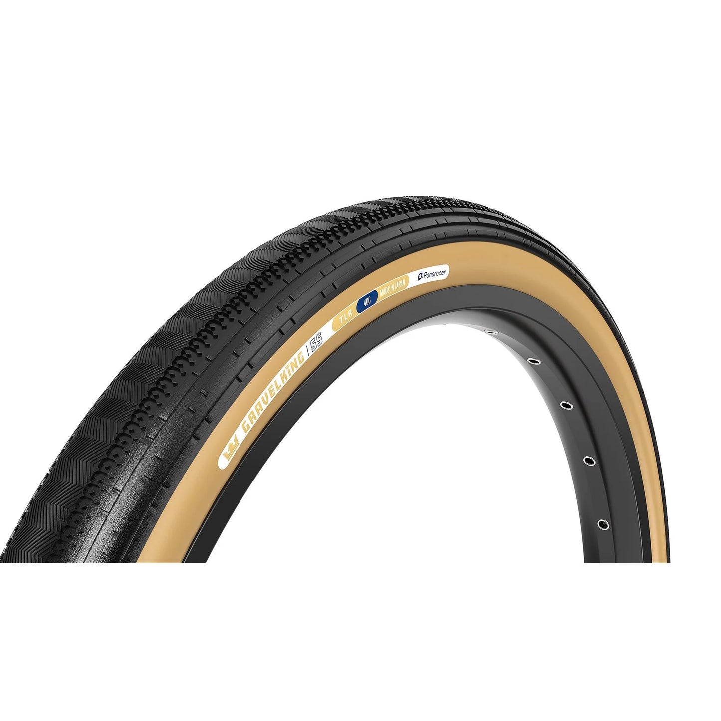 Pneu PANARACER GRAVELKING SEMISLICK TLR 700x30c Tubeless Ready Beige