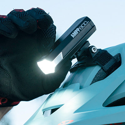 Voorverlichting CATEYE COMBO AMPP1100 en AMPP800 Helm