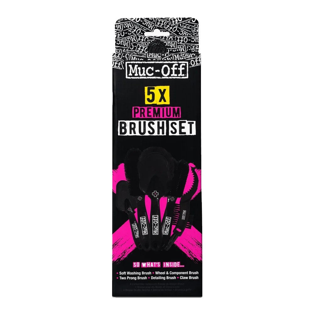 Kit de Brosses de Nettoyage MUC-OFF (5 pièces)