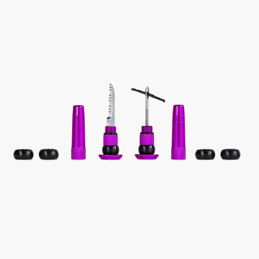 MUC OFF Geïntegreerde Tubeless Reparatieset Paars