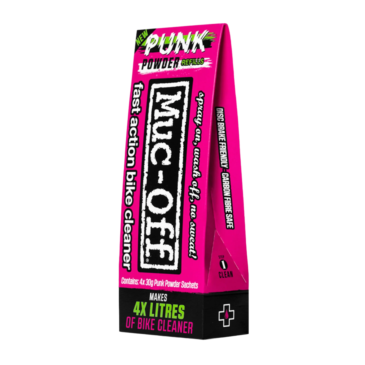 MUC-OFF PUNK POWDER Oplosbaar Reinigingspoeder (4 sticks)