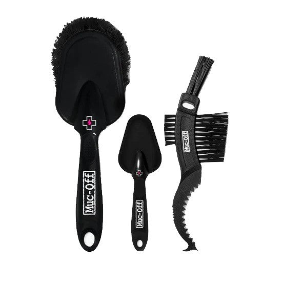 Kit de Brosses de Nettoyage MUC-OFF (3 pièces)